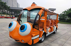 卡通款观光车